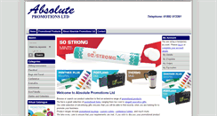 Desktop Screenshot of absolutepromotions.clickpromo.com